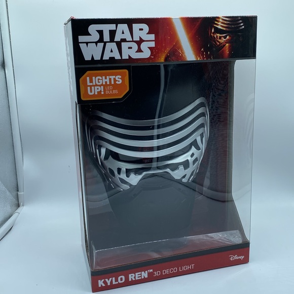 Star Wars Kylo Ren 3D Deco Light LED Bulbs Wall Decor - Picture 13 of 14